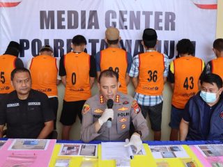 Polresta Mamuju Sikat Jaringan Narkoba: 8 Tersangka Diamankan, Pejabat Hingga Warga Sipil Disikat