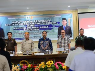 Pemprov Sulbar Apresiasi Langkah KONI Susun Strategi Menuju PON
