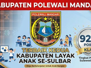 Raih 920 Poin, Polman jadi Peringkat Kedua Kabupaten Layak Anak se-Sulbar