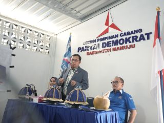 Sekjen Demokrat Kunjungi DPC Mamuju, SDK Paparkan Target Politik Demokrat Sulbar 