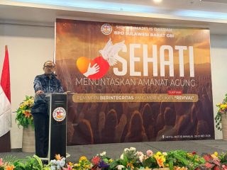 Gubernur Sulbar Buka SMD Khusus GBI Sulbar, Dorong Peran Gereja Bangun Daerah