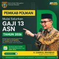 Pemkab Polman Mulai Cairkan Gaji ke-13 ASN dan PPPK, Siapkan Anggaran Rp35,2 Miliar