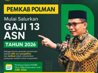 Pemkab Polman Mulai Cairkan Gaji ke-13 ASN dan PPPK, Siapkan Anggaran Rp35,2 Miliar