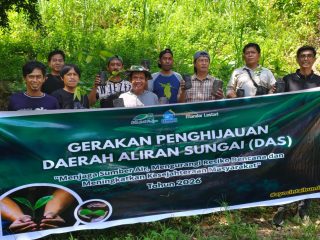 Cegah Longsor dan Jaga Mata Air, Sahabat Penyu dan Mandar Lestari Hijaukan DAS Polewali Mandar