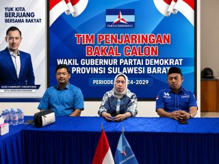 DPP Demokrat Ambil Alih Penentuan Cawagub Sulbar, Syamsul Samad dan Hj. Fatmawati Salim Dipanggil Wawancara
