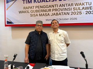 Rapat Koalisi Tetapkan Syamsul Samad dan Fatmawati Salim jadi Calon Wakil Gubernur Sulbar